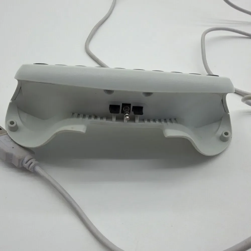 Microsoft Xbox 360 Controller Chatpad Keyboard Attachment - White - Not Tested